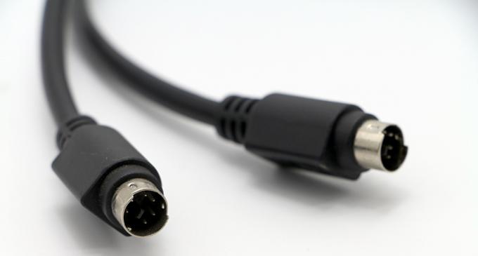 Cable de extensión MIDI de audio y video para teclado PS2 3