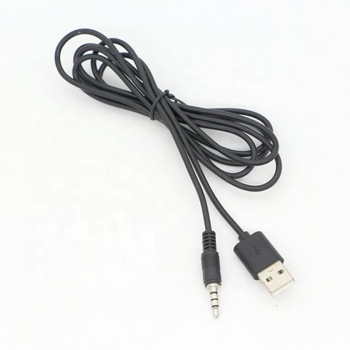 Cable de carga de datos masculino para altavoz de automóvil 4
