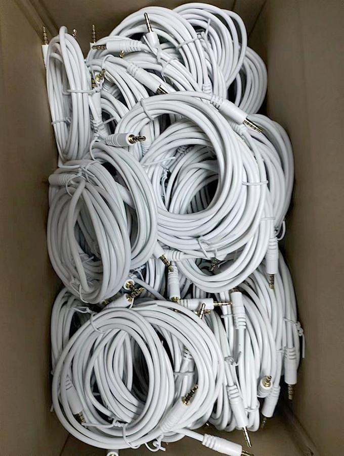 3.5mm Hombre a Hombre Hombre Femenino Stereo AUX 3 polos TRS 4 polos TRRS Mono Jack Micrófono Patch Cable de extensión de audio 8