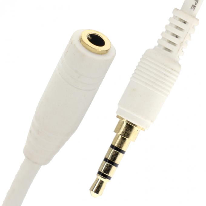 1m 2m 3m 5m 10m 3.5m Jack de audio TRRS masculino a 3.5mm TRRS femenino Cable de extensión de audio estéreo auxiliar 0