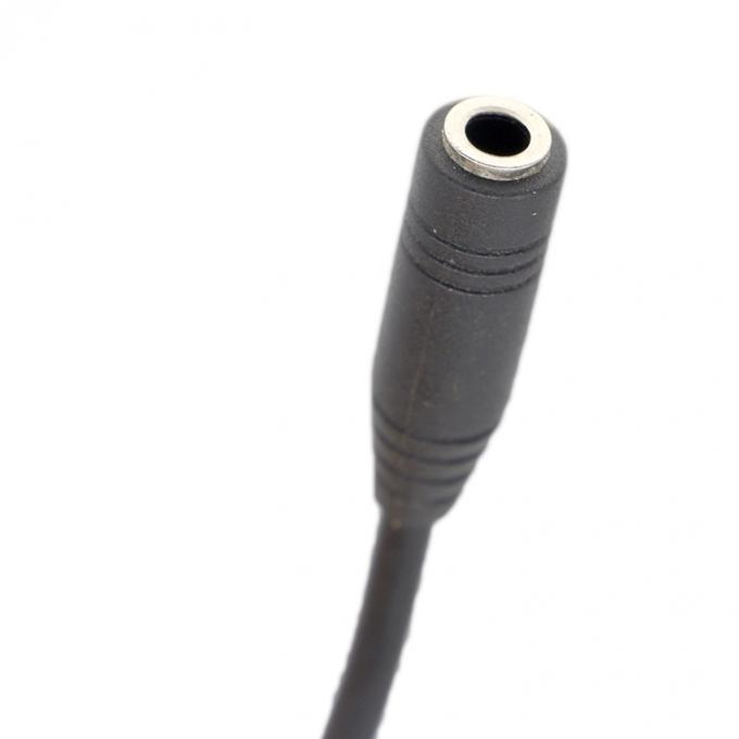 Corto 20cm 3.5mm 4 polos TRRS hombre a 3.5mm TRRS mujer Stereo Aux Audio cable de extensión 2
