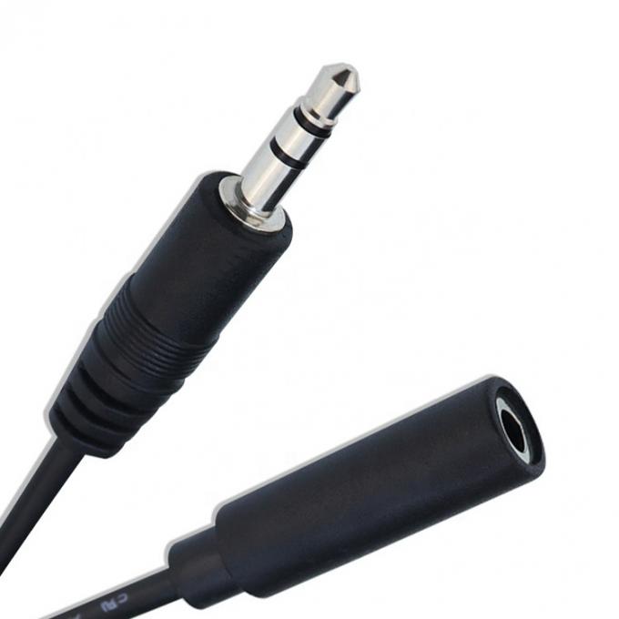 1m 3m 5m 3 Poles Trs Hombre a Mujer 3.5mm cable de conexión de audio 3