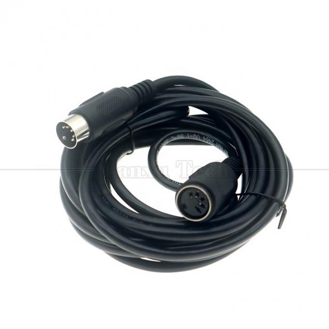 1M 3M 5M de alta calidad de hombre a mujer MIDI 5 PIN DIN Cable de extensión para guitarra de teclado de audio 1