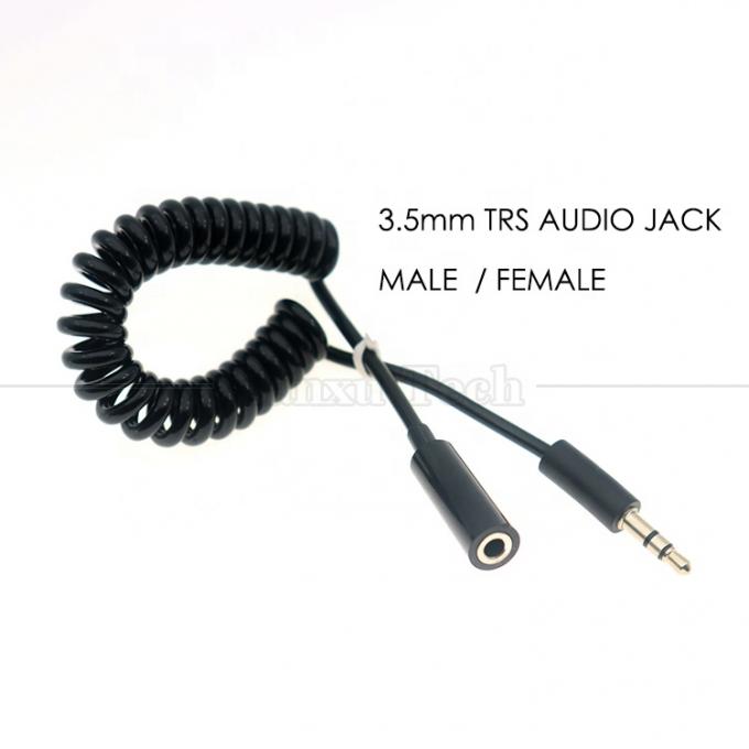 Cable de extensión de audio estéreo de 3,5 mm Jack Aux para auriculares de altavoz 0