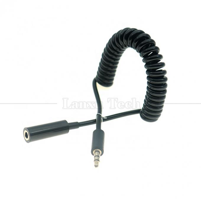 Cable de extensión de audio estéreo de 3,5 mm Jack Aux para auriculares de altavoz 4