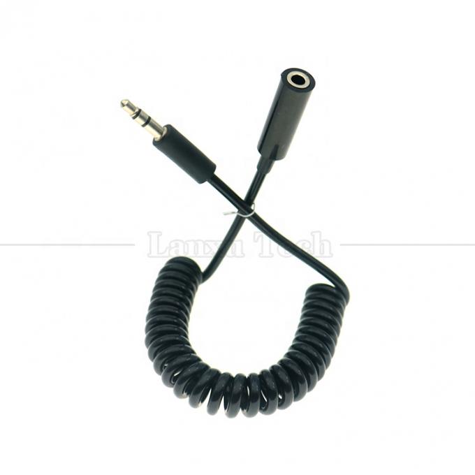 Cable de extensión de audio estéreo de 3,5 mm Jack Aux para auriculares de altavoz 3