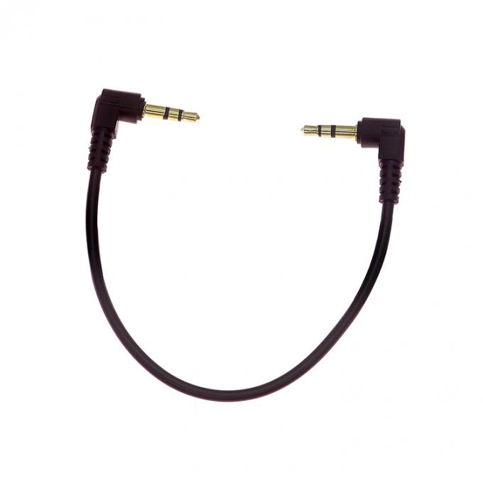 0.2M 1M 2M 3M 10M Ángulo de 90 grados Hombre a Hombre 3 polos TRS Stereo Audio Jack Cable de extensión para auriculares altavoz de coche 1