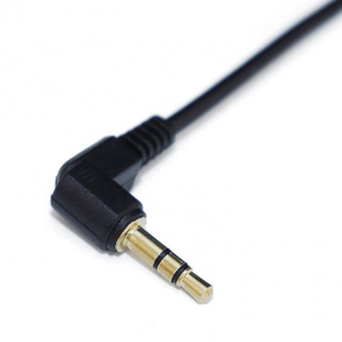 0.2M 1M 2M 3M 10M Ángulo de 90 grados Hombre a Hombre 3 polos TRS Stereo Audio Jack Cable de extensión para auriculares altavoz de coche 5