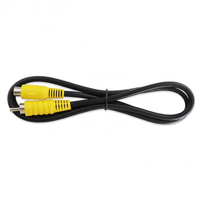 0.5m 1m 2m 3m Stereo Audio Cables coaxial RCA de hombre a mujer para HDTV 0