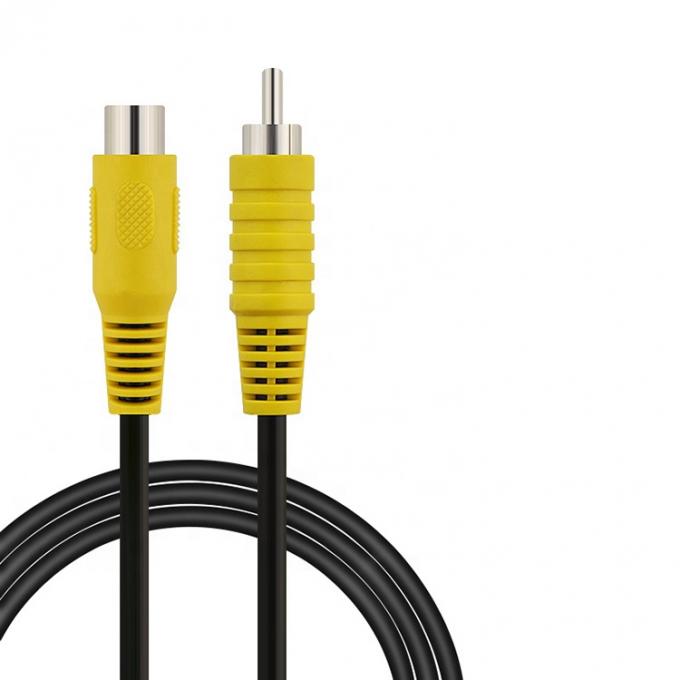 0.5m 1m 2m 3m Stereo Audio Cables coaxial RCA de hombre a mujer para HDTV 2