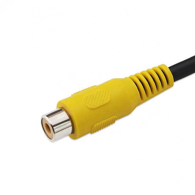 0.5m 1m 2m 3m Stereo Audio Cables coaxial RCA de hombre a mujer para HDTV 3