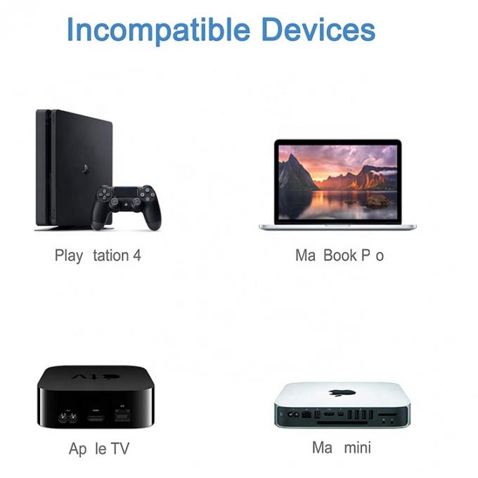 1080P 4K HDM TV I Adaptador VGA de sexo masculino a femenino con conector de 3.5 Audio Power for Computer Monitor HDTV 4