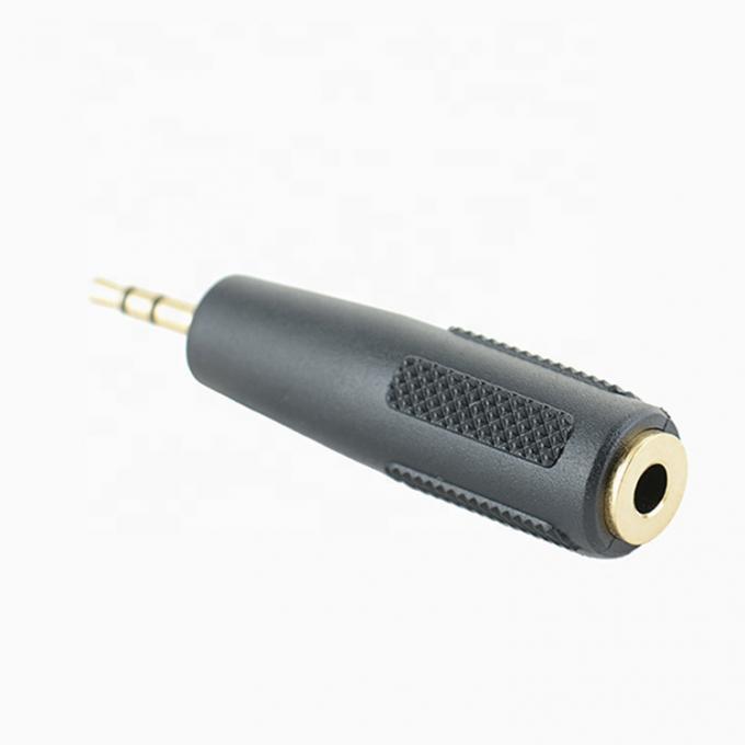 3 polos TRS Jack Hombre a mujer 2.5 a 3.5 Adaptador de audio 2