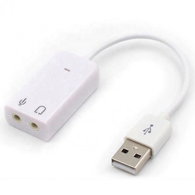 Conecta y reproduce el micrófono de audio de estudio USB con el cable del adaptador de tarjeta de sonido 0