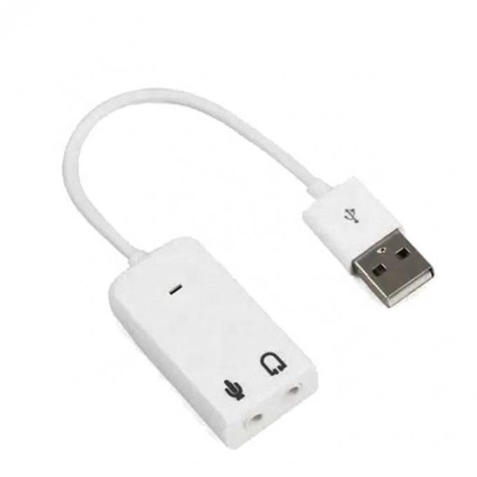 Conecta y reproduce el micrófono de audio de estudio USB con el cable del adaptador de tarjeta de sonido 2