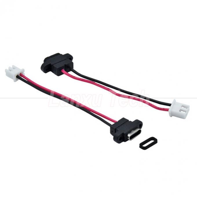 Conector de cable de conexión de tipo C USB a 2 pin 4 pin PH 2.0 XH 2.54 SH1.0 VH ZH MX 1
