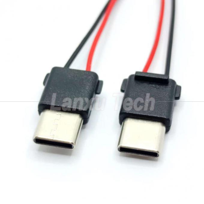 Cable de conector de conector de conector masculino de tipo USB tipo C para el banco de alimentación del teléfono 3