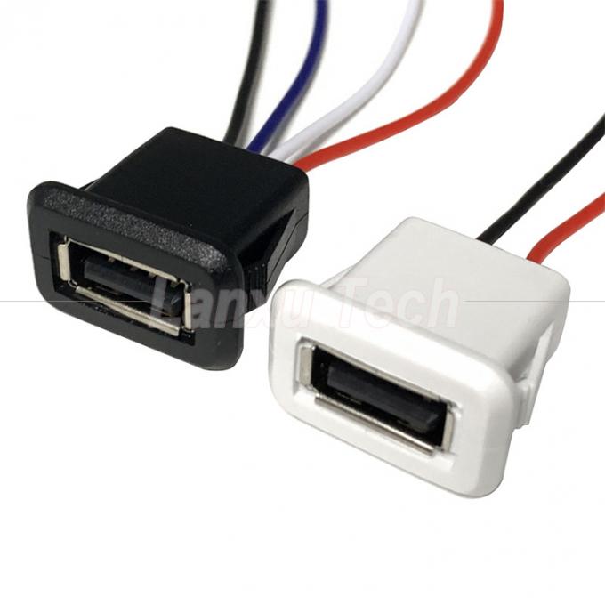 Cable de cable de cable de 2 pines con conexión USB de tipo A para juguete de lámpara LED 5