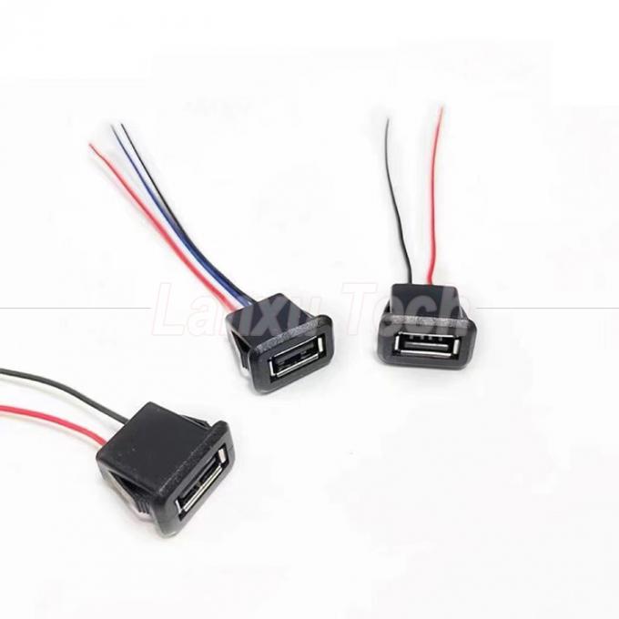 Cable de cable de cable de 2 pines con conexión USB de tipo A para juguete de lámpara LED 4