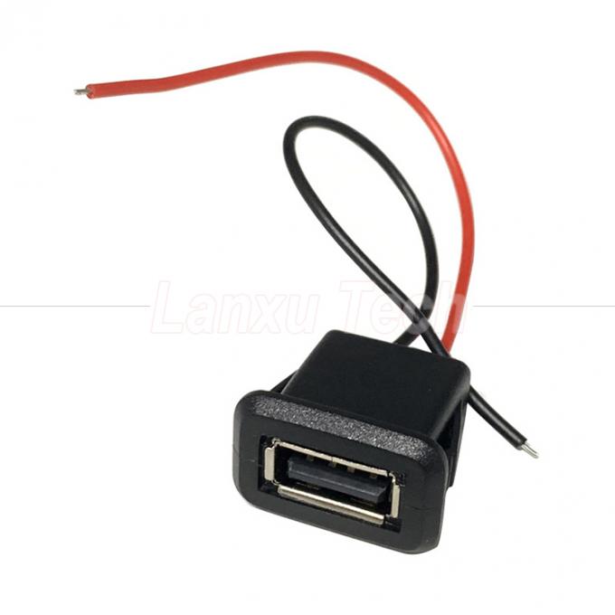 Cable de cable de cable de 2 pines con conexión USB de tipo A para juguete de lámpara LED 6