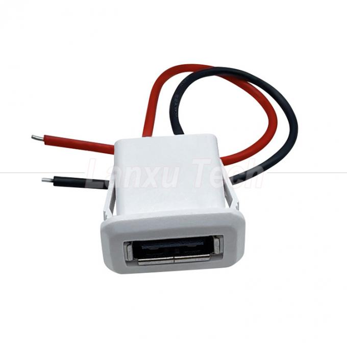 Cable de cable de cable de 2 pines con conexión USB de tipo A para juguete de lámpara LED 3