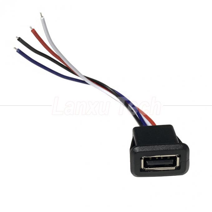 Cable de cable de cable de 2 pines con conexión USB de tipo A para juguete de lámpara LED 8