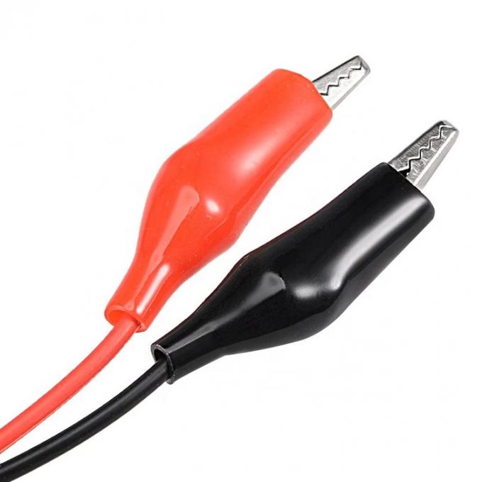 5.5x2.1mm DC Femenino a doble clip de cocodrilo Cable de adaptador de prueba de potencia 1