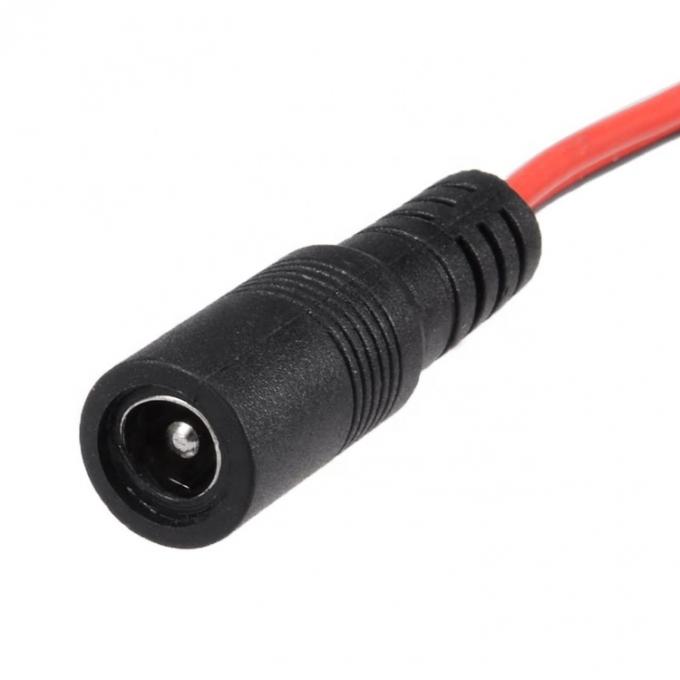 5.5x2.1mm DC Femenino a doble clip de cocodrilo Cable de adaptador de prueba de potencia 2