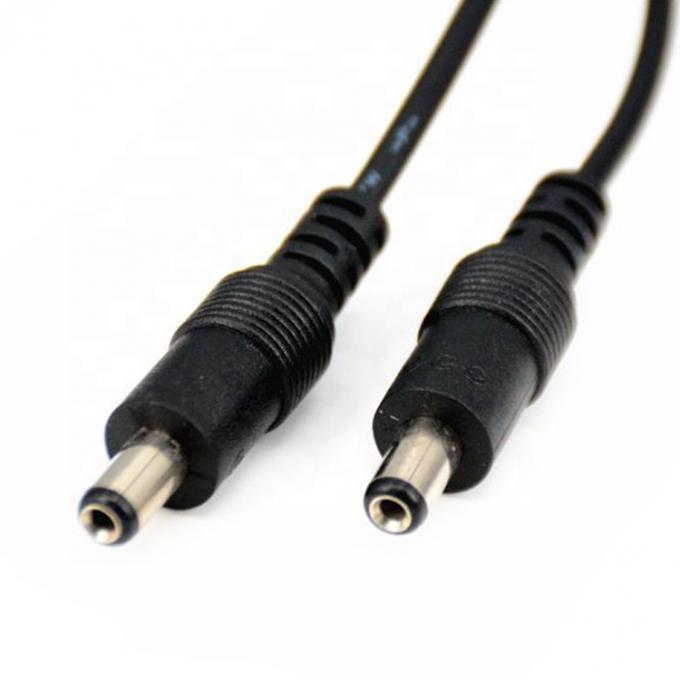 1 a 2 vías 1 Hembra a 2 Hombre 5.5x2.1 mm Cable de distribución de alimentación continua para cámaras de circuito cerrado 5