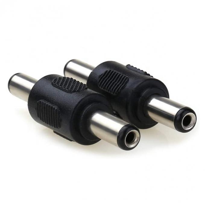 12V 24V Hombre Mujer 2.1mm X 5.5mm Jack de cañón de corriente continua Adaptador de conector de energía para cámara de CCTV de banda LED 4
