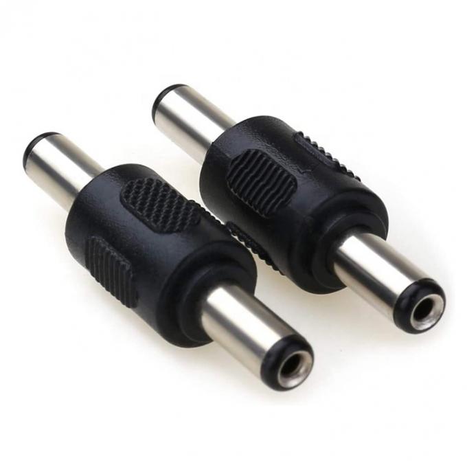 12V 24V Hombre Mujer 2.1x5.5mm 2.5x5.5mm Adaptador de conector de corriente Jack de barril 4