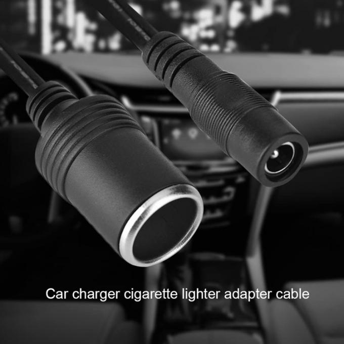 120W 12V 10A Enchufe de cigarrillo de automóvil femenino a DC 5.5mm x 2.1mm Cable de adaptador de alimentación 4