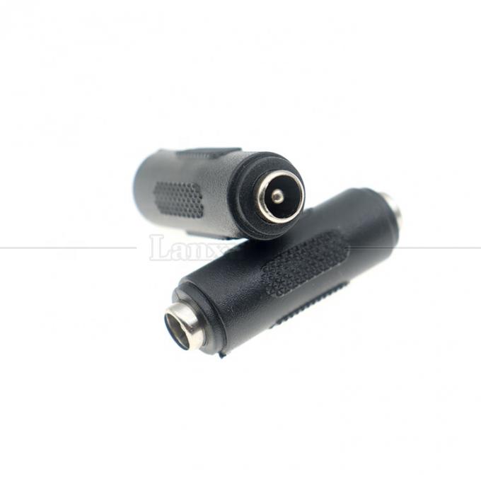 12V 24V Hombre Mujer 2.1mm X 5.5mm Jack de cañón de corriente continua Adaptador de conector de energía para cámara de CCTV de banda LED 2