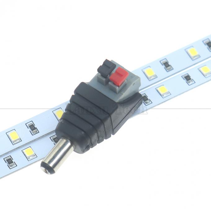 5V 12V Botón de Presión sin soldadura DC 5.5 * 2.1mm Jack de barril masculino femenino a 2p Cables Conector de cable de cable para cámara de tira LED 3