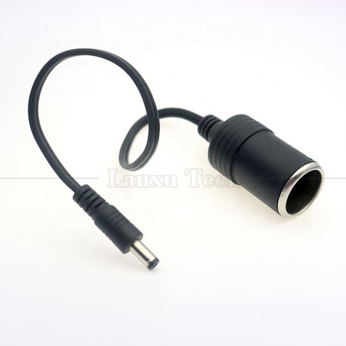 120W 12V 10A encendedor de cigarrillos para automóviles enchufe femenino a corriente continua masculino 5.5mm x 2.1mm cable de cargador de energía 4