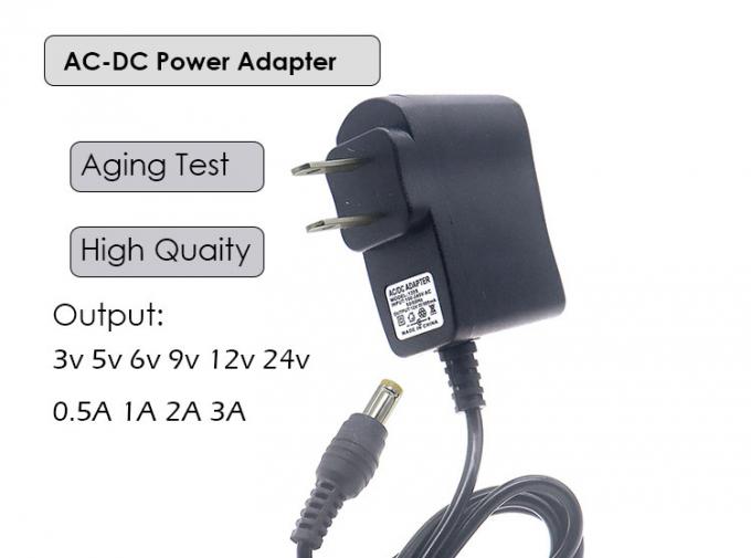 EE.UU. UE Reino Unido AU Enchufe AC a 5V 9V 12V DC 5.5x2.1mm 2.5 Jack Adaptador de alimentación 0
