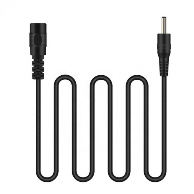 Hombre a mujer 3.5 1.35mm Cable de extensión de energía CC para el Banco de energía de la cámara de CCTV 1