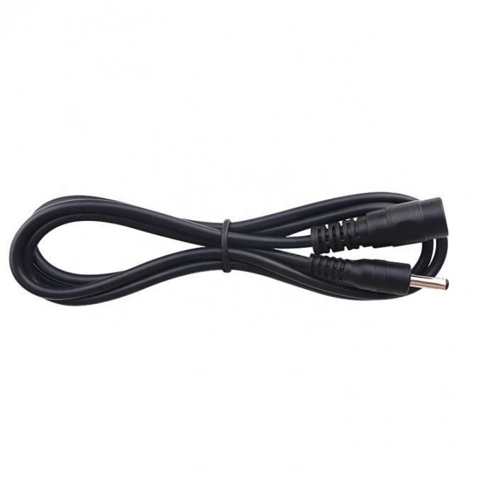 Hombre a mujer 3.5 1.35mm Cable de extensión de energía CC para el Banco de energía de la cámara de CCTV 3