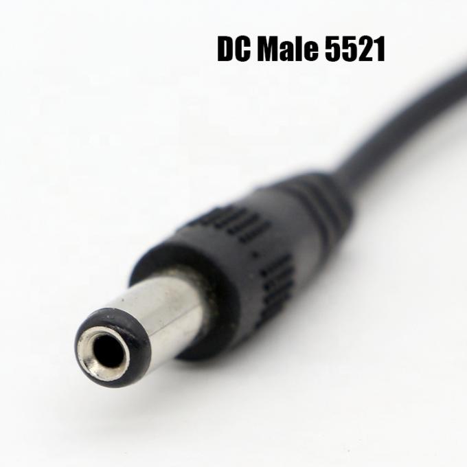 Cuadro de caja de 15 cm para celdas 9V Portador de batería con conector de corriente continua 2.1x5.5mm 4