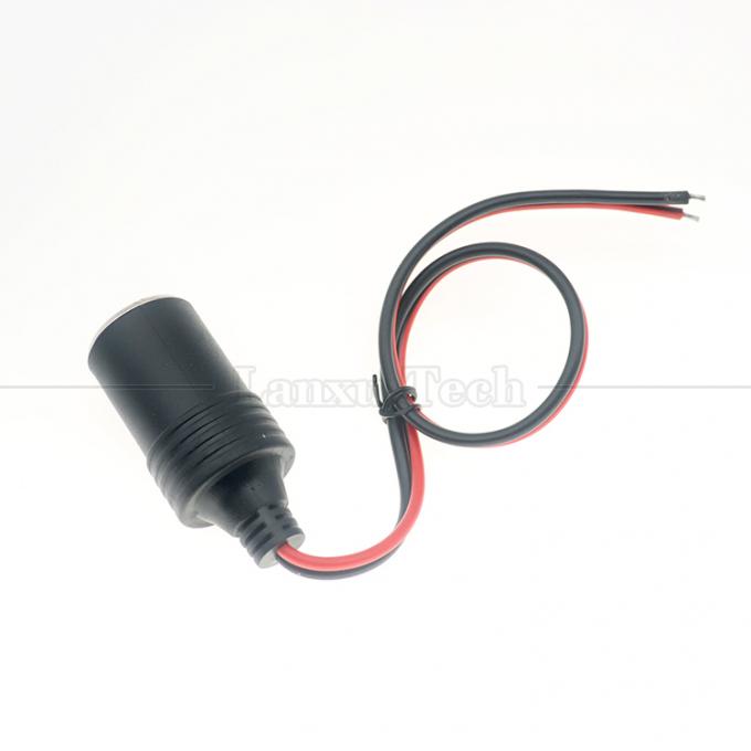 12V 24V 10A 18AWG DC Automóvil encendedor de cigarrillos mujer enchufe conector de alimentación cable de extensión 4