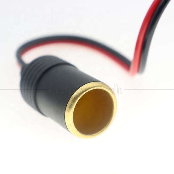 12V 24V 20A Cooper puro de corriente continua encendedor de cigarrillos para automóviles conector de toma de corriente de conexión de conexión de conexión de cable de extensión 3