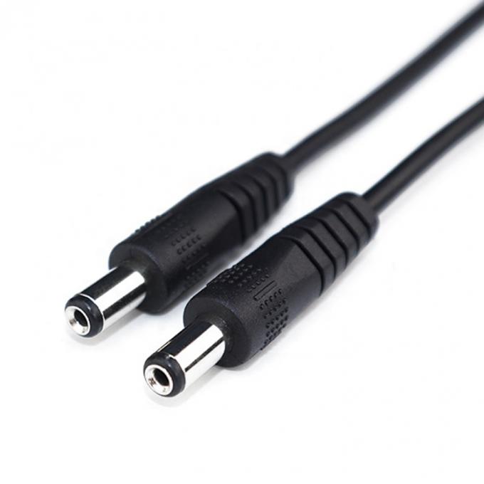 OEM 1M 3M 12V 5V Hombre a Hombre 2 núcleos 5.5X2.5mm 5.5X2.1mm 1.35x3.5mm Cable de alimentación continua 2