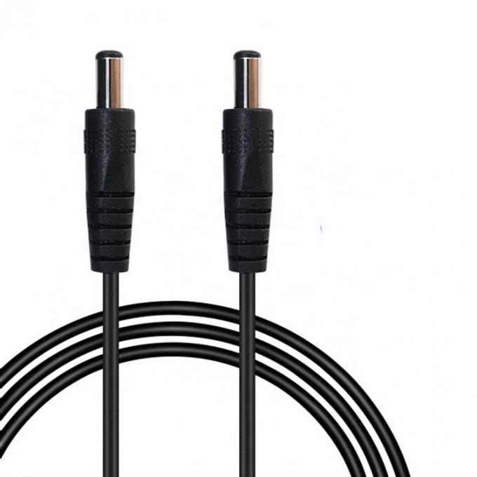 OEM 1M 3M 12V 5V Hombre a Hombre 2 núcleos 5.5X2.5mm 5.5X2.1mm 1.35x3.5mm Cable de alimentación continua 1