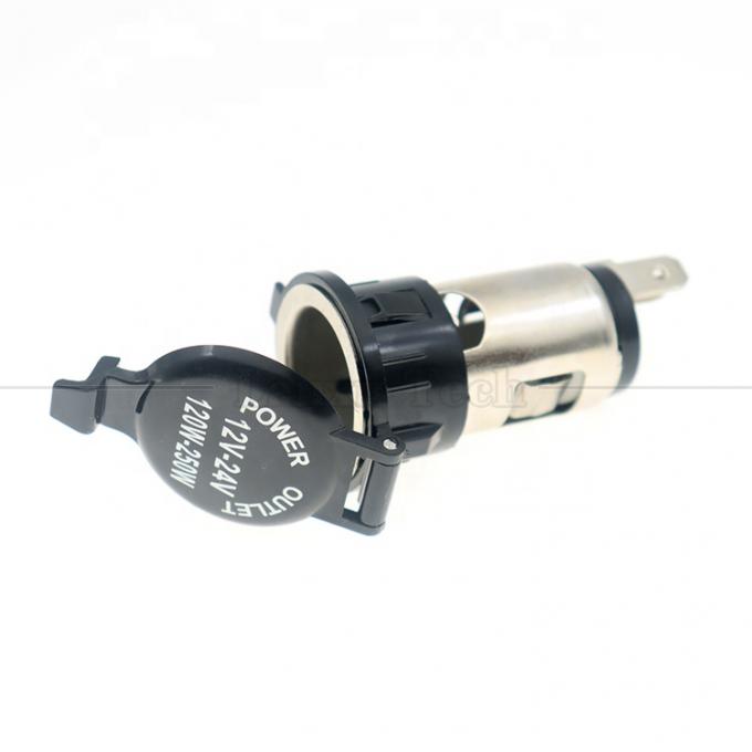 12v 24v impermeable Gap coche encendedor de cigarrillos mujer conector de carga de energía adaptador para motocicleta 0