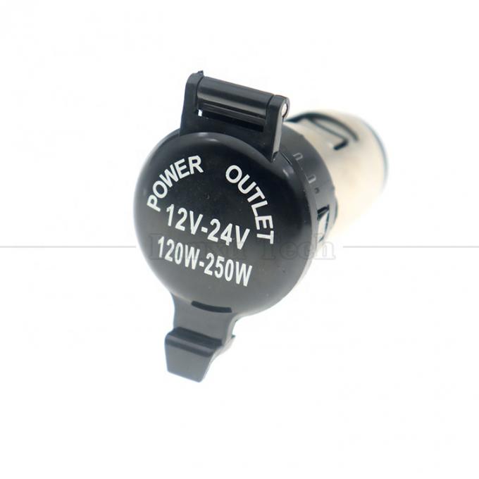 12v 24v impermeable Gap coche encendedor de cigarrillos mujer conector de carga de energía adaptador para motocicleta 1