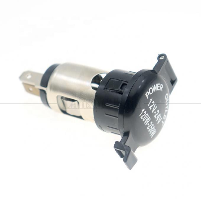 12v 24v impermeable Gap coche encendedor de cigarrillos mujer conector de carga de energía adaptador para motocicleta 4