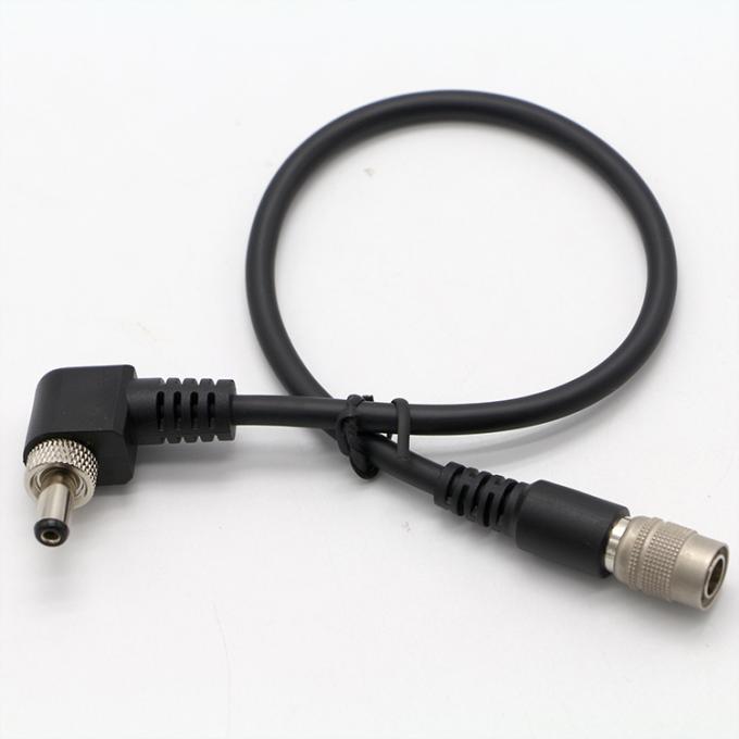 OEM Cerradura de tornillo de 90 grados Ángulo derecho 5V 12V Hombre a mujer 5.5x2.1mm 5.5X2.5mm Cable de alimentación CC 4