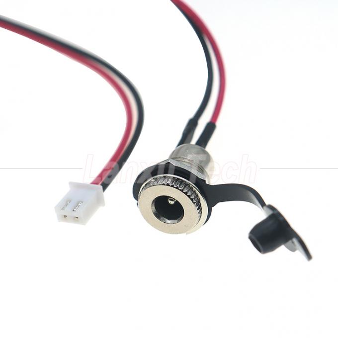 Conector de DC Hembra a prueba de agua 5.5x2.1mm 5.5x2.5mm Jack DC099 a XH2.54 PH SH VH Conector de cable con tapa 1
