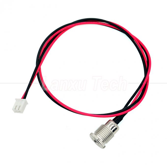 Conector de DC Hembra a prueba de agua 5.5x2.1mm 5.5x2.5mm Jack DC099 a XH2.54 PH SH VH Conector de cable con tapa 4