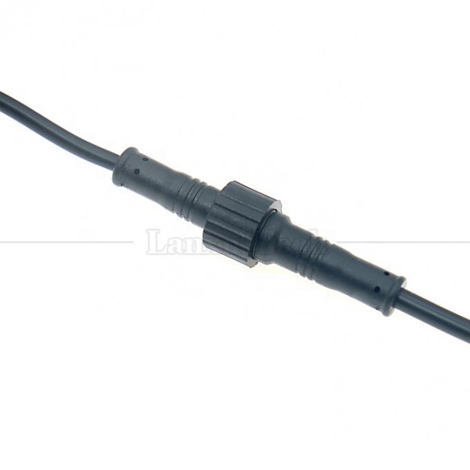 Personalización IP67 IP68 impermeable M12 2pin 3 pin 4pin M12 DC para abrir cables desnudos Cable de extremo para luz LED 3